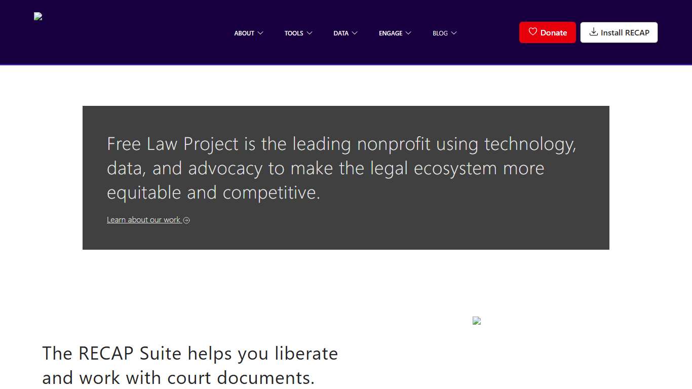 Home Free Law Project Making the legal ecosystem more equitable and competitive.